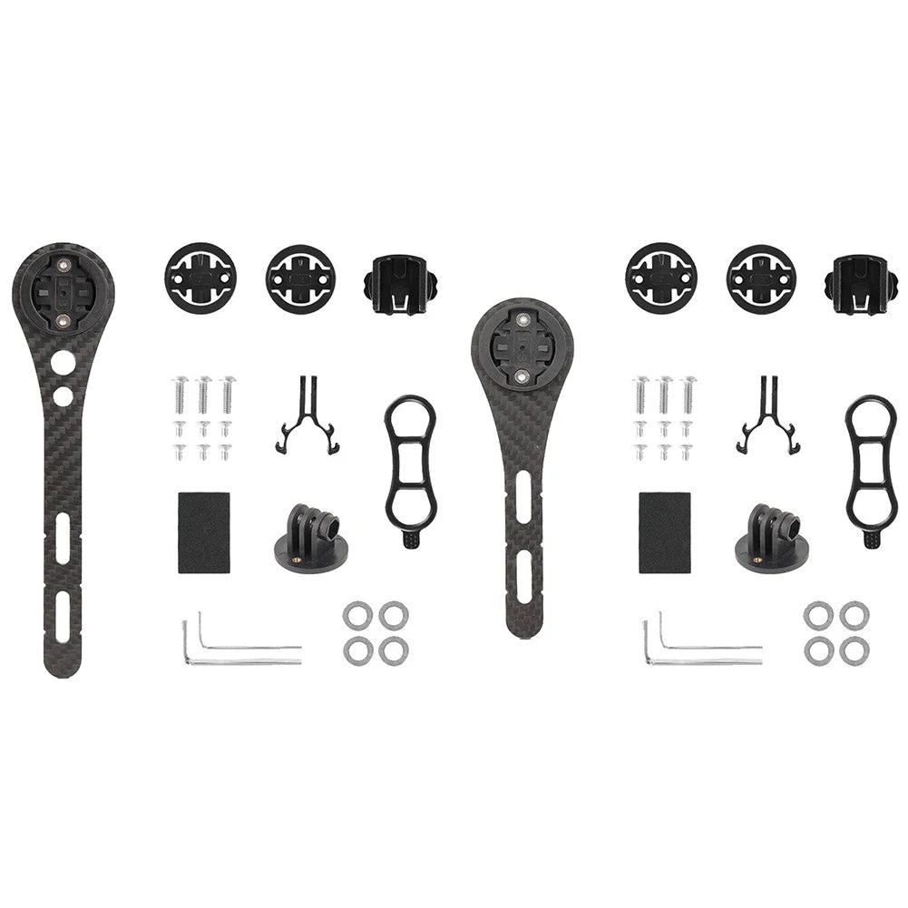 Carbon Fiber Bike Computer Mount – Garmin Handlebar Extender Bike Computer Mount Oasis Select