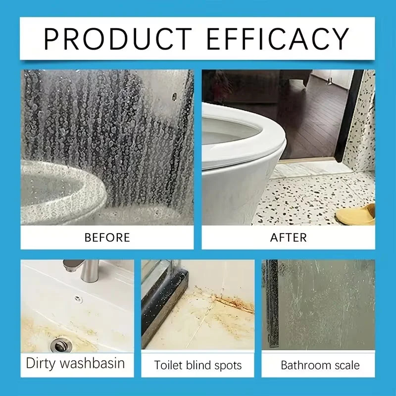 Shower Head Limescale Remover 100ml – Restores Shine & Flow Bathroom Cleaner Oasis Select