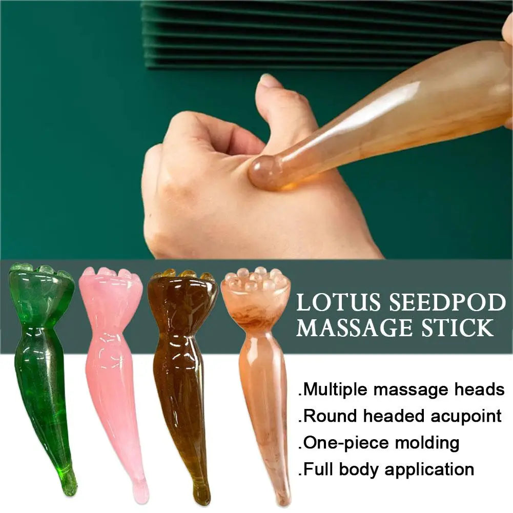 Resin Acupoint Massage Stick – Body, Foot & Head Relief Acupoint Massage Tool Oasis Select