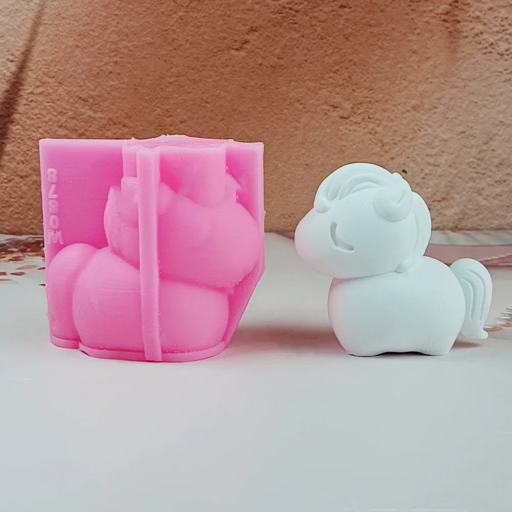 3D Sheep Silicone Mold – Candle, Soap, Resin & Gypsum DIY