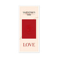 50PCS Red Happy Valentine's Day Stickers Self Adhesive Emboss Rose Flower Wrapping Sealing Label Rectangle Packing Ornament Oasis Select 50pcs 1600*900*700MM