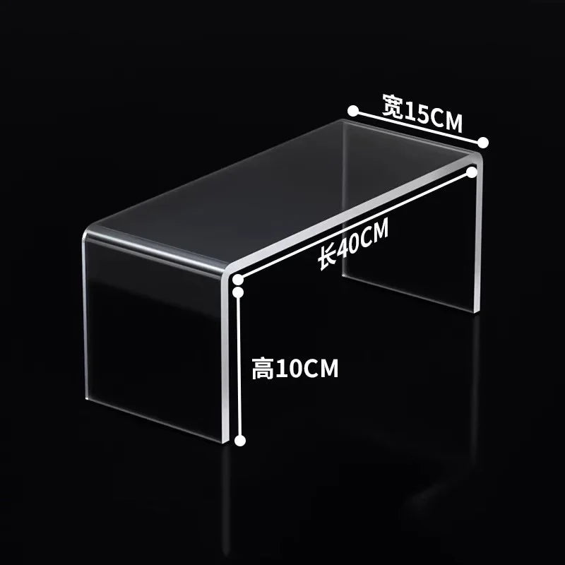 Clear Acrylic Shelf Organizer – Cosmetics, Perfume & Toy Display