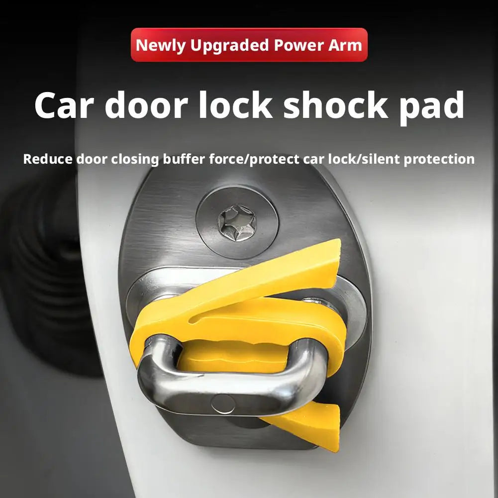 Silicone Car Door Lock Buffer Cushion – Noise & Shock Absorber