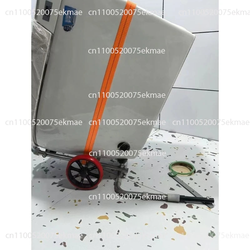 Toilet Auxiliary Installation Artifact, Positioning and Moving, Folding Portable Labor-saving Trolley, Easy Installation Oasis Select