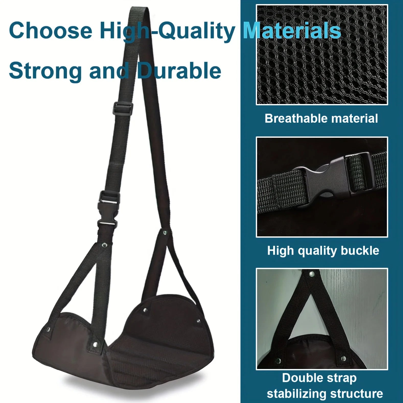 1pc/2pcs New Travel Hammock Office Hammock with Airplane and High-speed Rail Footrest Hammock Foot Stepping Travel Artifact Oasis Select