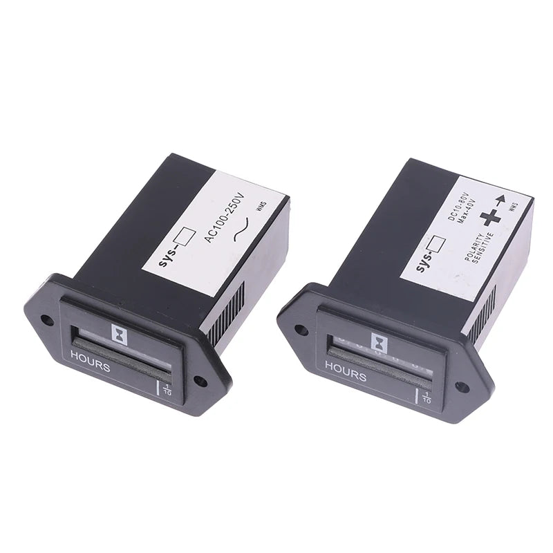 Wholesale 6 Digits 100-250V AC 10-80V DC Hour Meter,Complete Sealed Quartz Timer Counter SYS-1 Oasis Select
