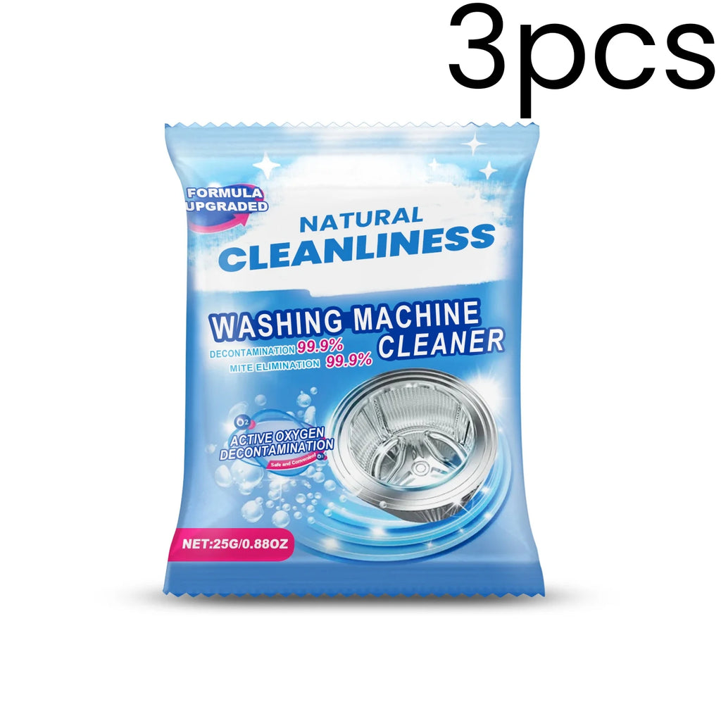 Jakehoe Washing Machine Cleaner Stain Remover Powerful Decontamination Regular Maintenance Mild Formula Washing Machine Descaler Oasis Select 3pcs