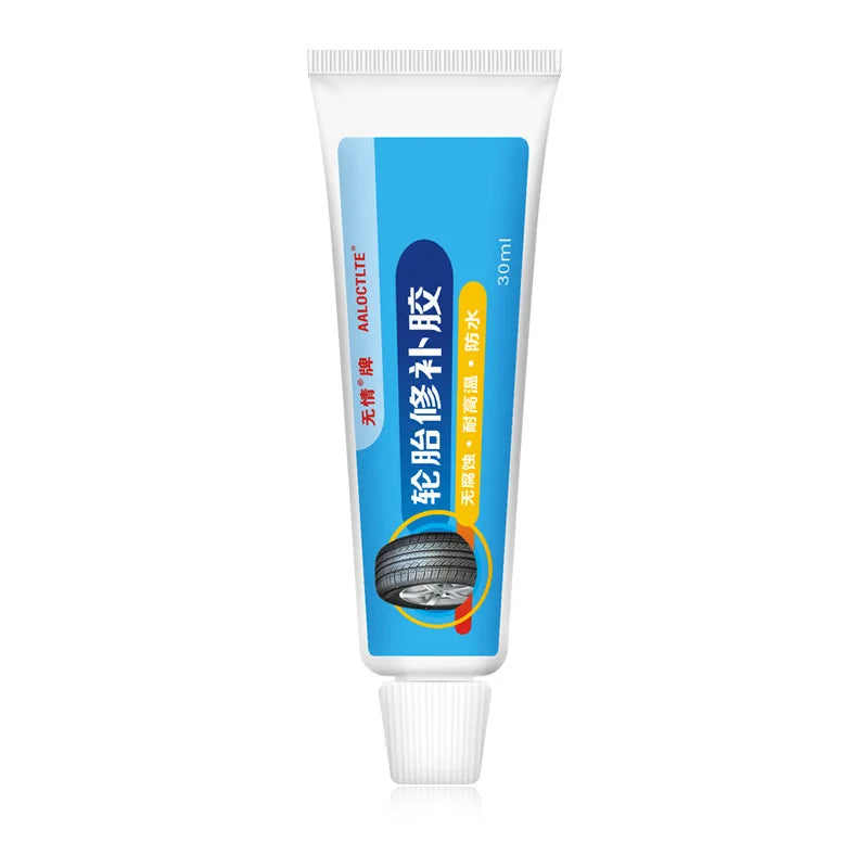 Car Tyre Repair Instant Car Tire Repair Glue Liquid Strong Rubber Glues Wear-resistant Rubber Non-corrosive Adhesive Glue Black Oasis Select 03 1Pc