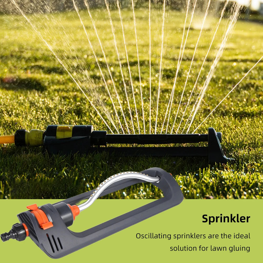 Lawn Sprinkler Oscillating 4 Modes Irrigation Sprinkler System with 19 Hole Nozzle for Site Cooling/Lawn/Agricultural Irrigation Oasis Select