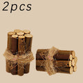 2/5Bundles 1:12 Dollhouse Miniature Bonfire Firewood Model Party Living Scene Decor Toy Doll House Accessories Oasis Select 2pcs one size