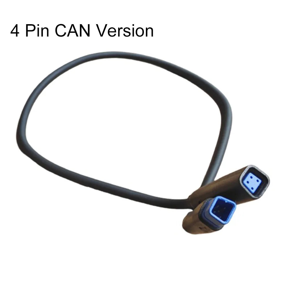 For Bafang Mid-Drive Motor Extension Cable Electric Bike Repair 30cm Signal Loss Minimization Bicycle Computer 30cm Length Oasis Select