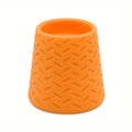 Portable Pet Shower Head - Adjustable Silicone Bath Sprayer for Dogs and Cats, Gentle Water Flow for Outdoor & Indoor Pet Oasis Select orange
