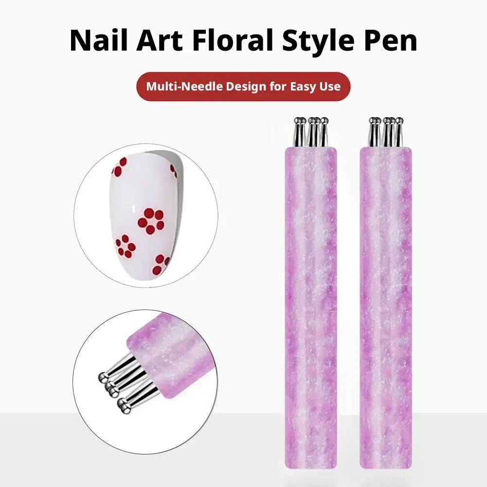 5-Petal Flower Nail Dotting Pen – One Stroke Nail Art Tool Nail Art Dotting Pen Oasis Select
