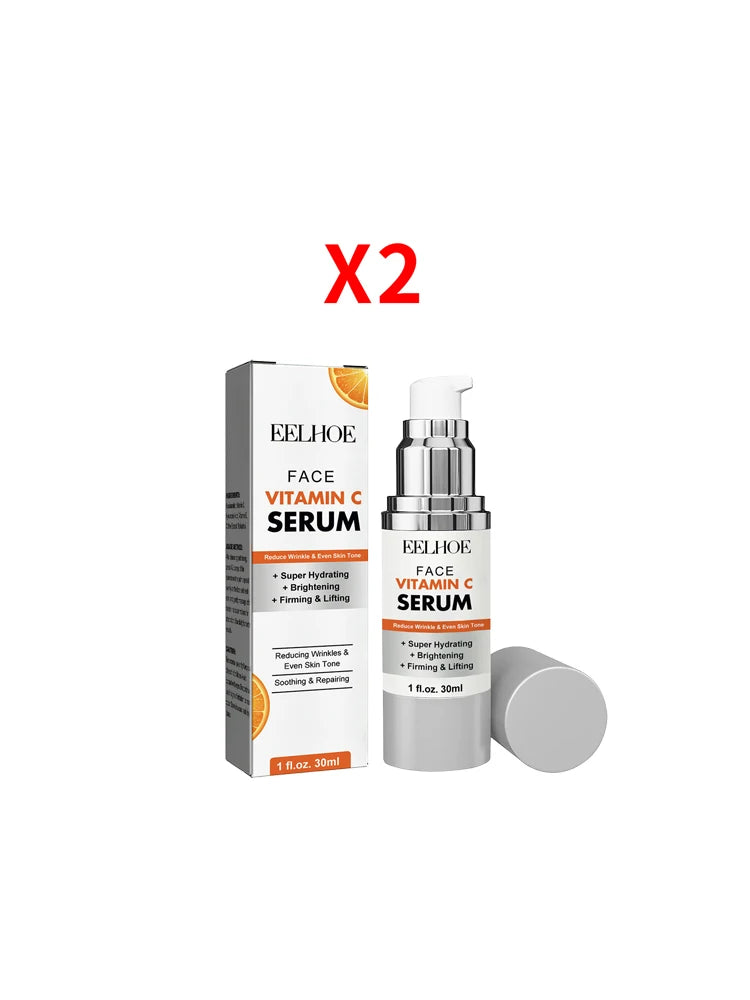 Vitamin C Face Serum Firming Lifting Brightening Skin Even Skin Tone Essence Improve Dullness Deep Moisturizing Facial Skin Care Oasis Select 2PCS