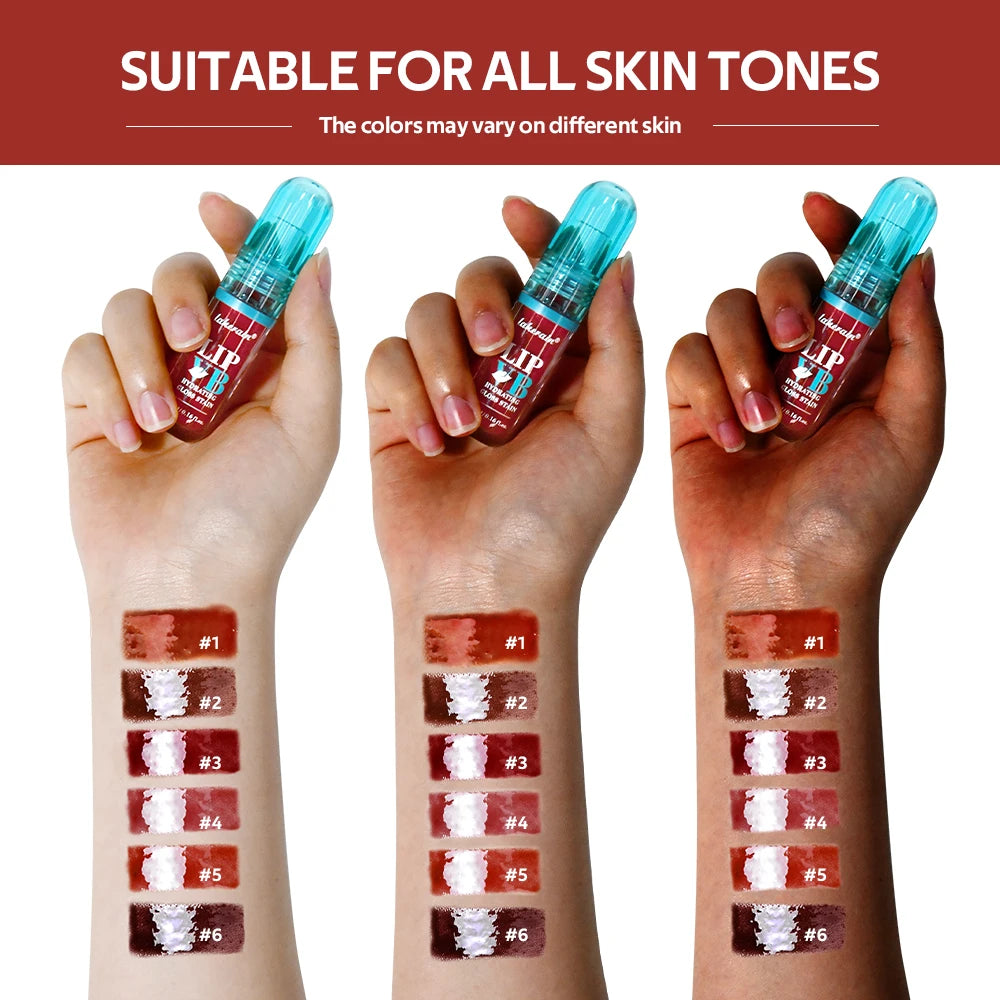 Lip Stain Vb Hydrating Gloss Stain 12Hr Long-Lasting Hydrating Hydra Honey Instant Glossy Wetness Moisturize Nourish Lips Makeup Oasis Select