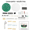 5V Electronic Scale DIY Kit 1KG Weighing Capacity 51 Microcontroller Solder Practice Kit HX711 Chip with Digital Tube Display Oasis Select Type A