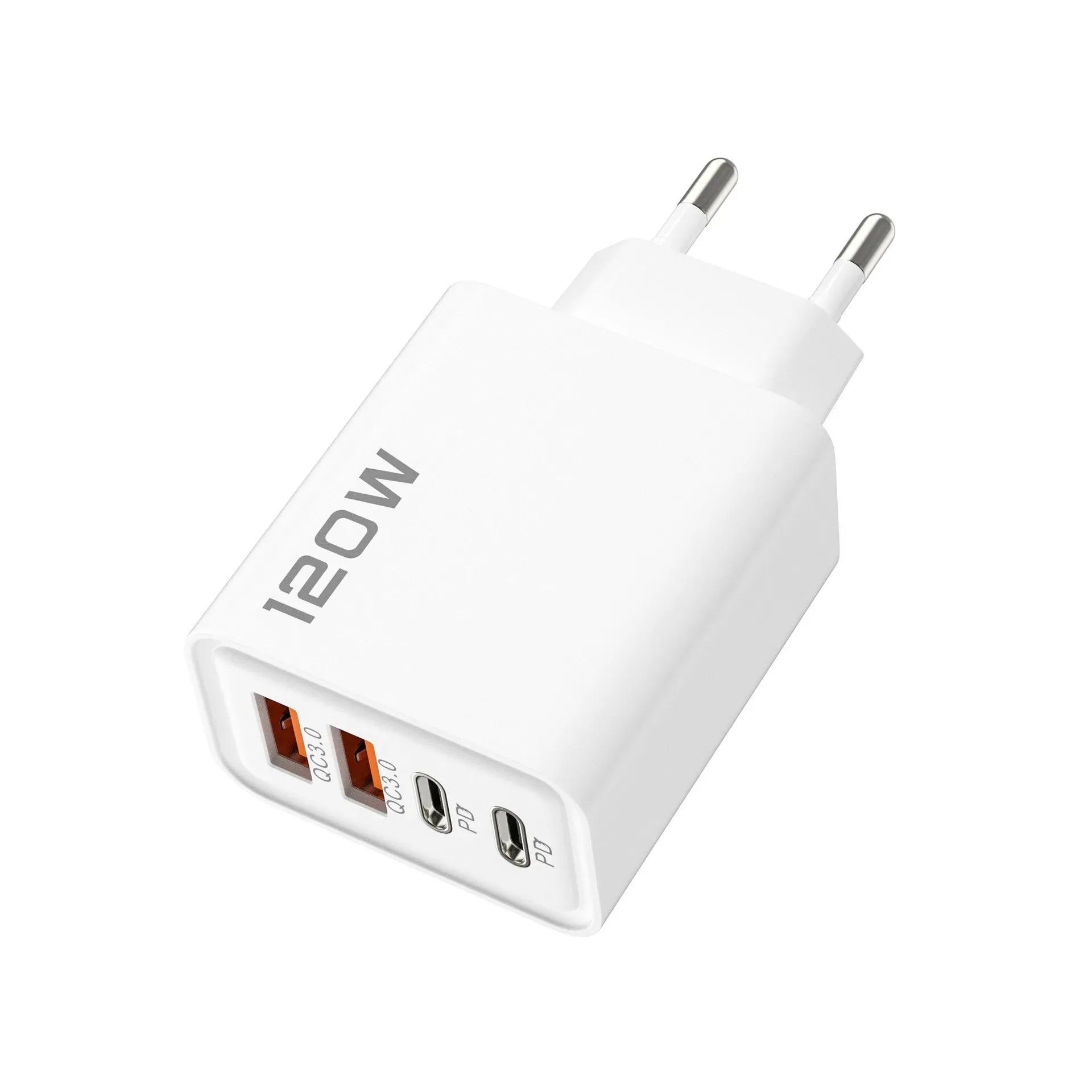 Fast Charging Quick Charger PD USB Type-C Wall Adapter for iPhone 16/15/14 Xiaomi Huawei Redmi Oneplus -Phone Charger Oasis Select White EU