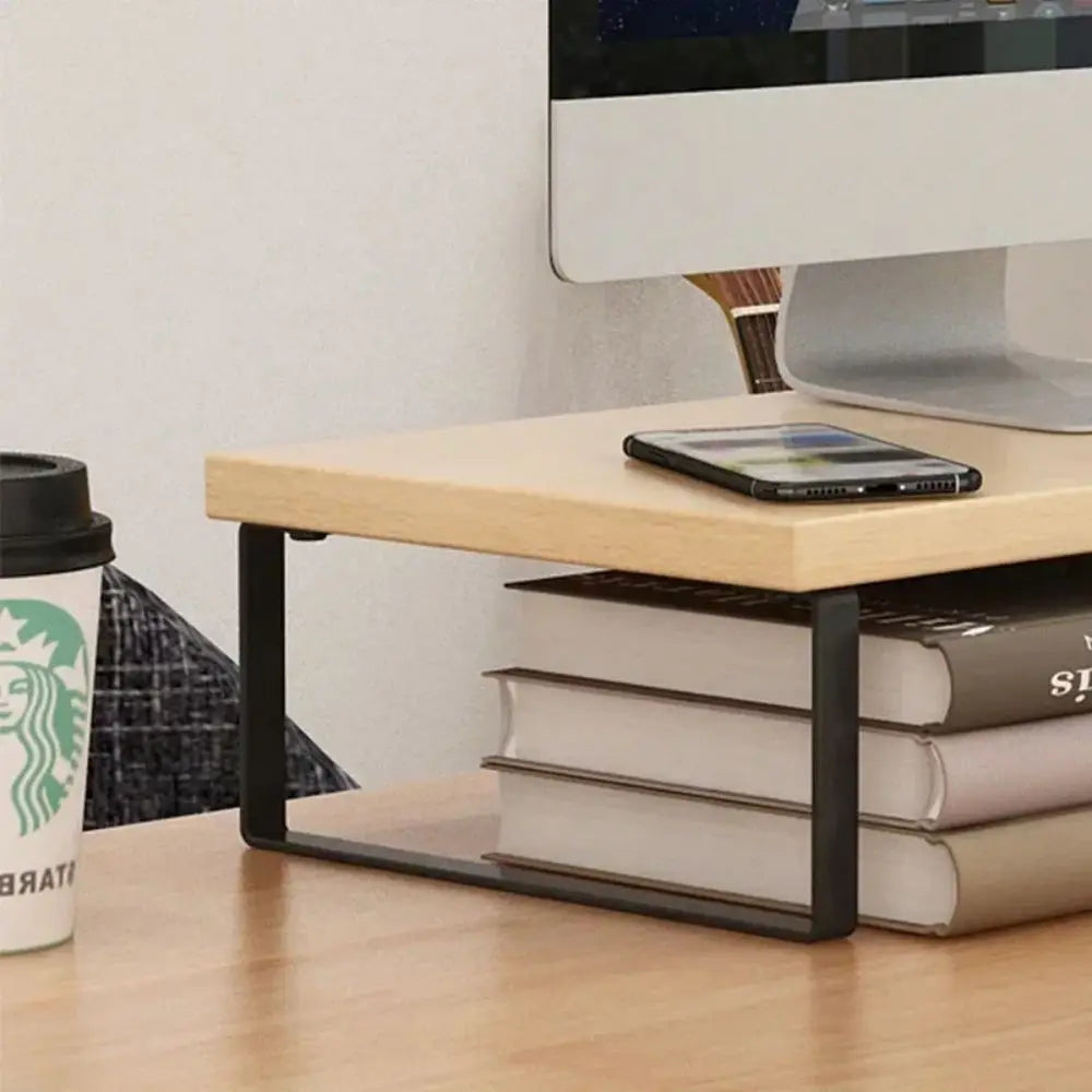 Computer Monitor Elevated Monitor Base Home Office Storage Rack Computer Desktop Creative Storage Rack Office Storage Supplies Oasis Select