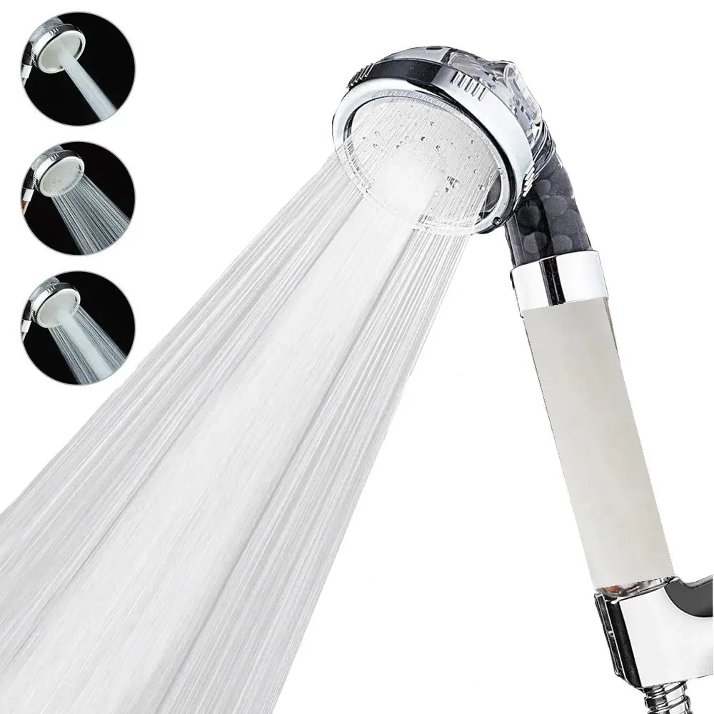 3 Mode Water Purifier Filter Shower Head High Pressure Showers Bathroom Set High Pressure Multifunctional Purification Device Oasis Select