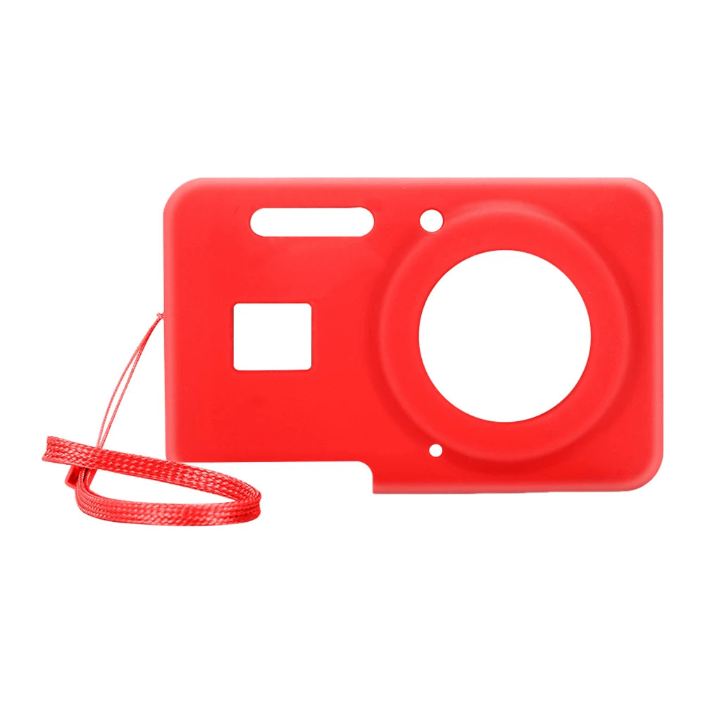 Silicone Case for Kodak PIXPRO FZ55/FZ45 with Lanyard Camera Silicone Case Oasis Select Red france