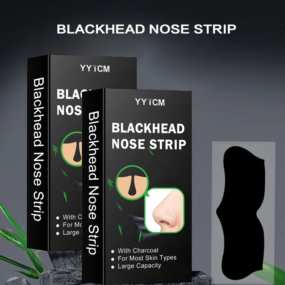 Bamboo Charcoal Blackhead Remover Nose Pore Strips | Up to 80pk Nose Pore Strips Oasis Select