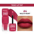 Teddy Tint Lip Stain – 12H Matte Waterproof Lip Gloss 6 Shades Matte Lip Stain Oasis Select 4Wild At Heart