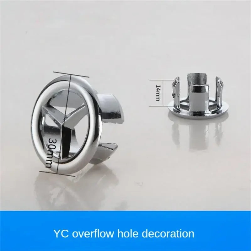 1-30PCS Brass Sink Drain Stopper Ceramic Art Basin Overflow Hole Plug Decorative Cover for Bathroom Sink Shower Accessories Oasis Select 1PC Style C