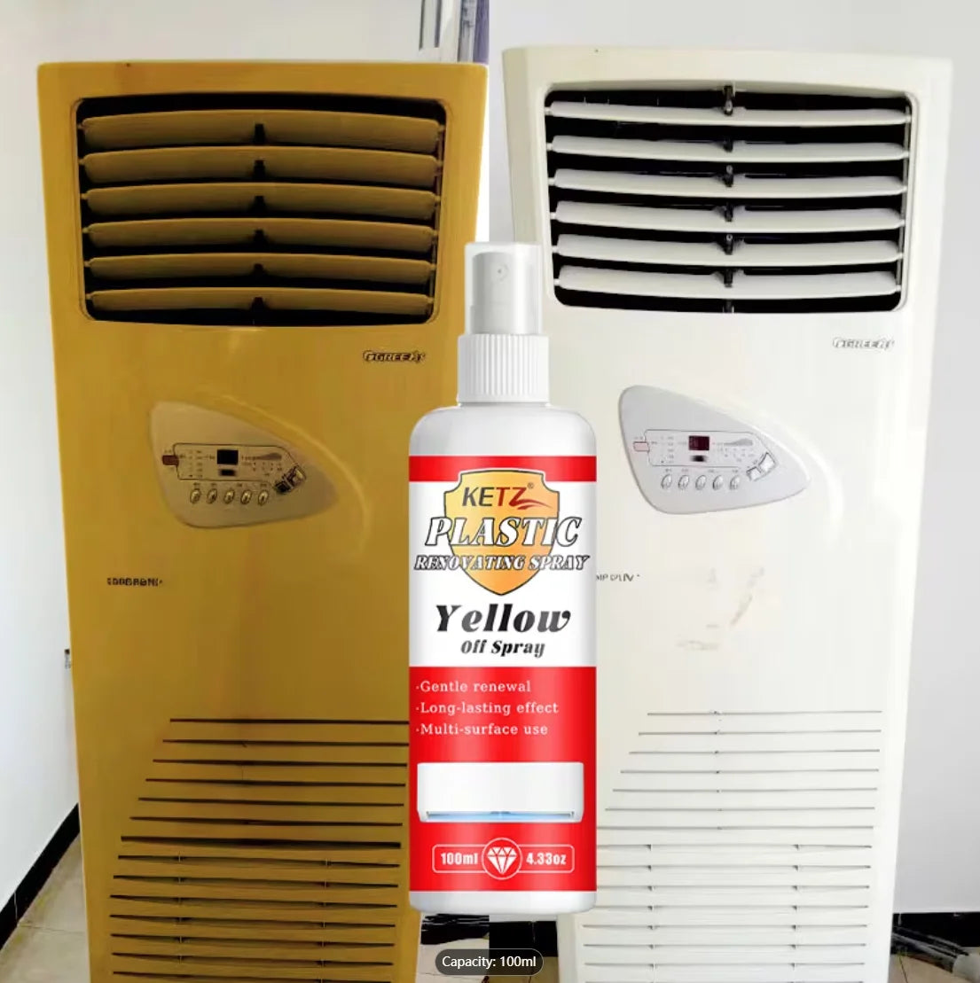 Plastic Oxidation Restorer – Instant Whitening & Oxidation Neutralizer for Faded Plastic Products, Toilet Seat Bleach, Appliance Oasis Select