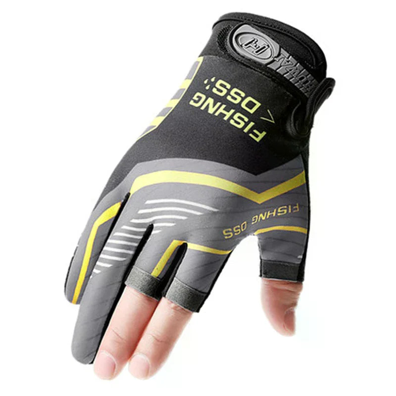 Hot Sale Hot Sale Fishing Gloves, Fishing Routes, Sun Protection, Anti Slip, Ice Silk Breathable Thin Gloves Oasis Select