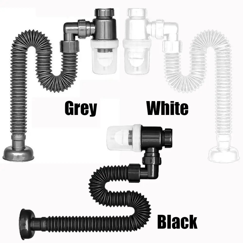 Bathroom Plumbing Kitchen Accessories Washbasin Pipeline Sink Deodorant Strainer Sink Hose Drain Sewer Pipe Oasis Select