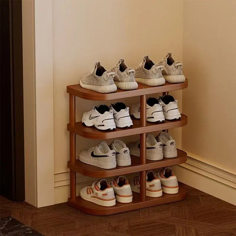 Simple shoe rack household door shoe cabinet multi-layer small narrow home shelf storage entrance bedroom living room dormitory Oasis Select