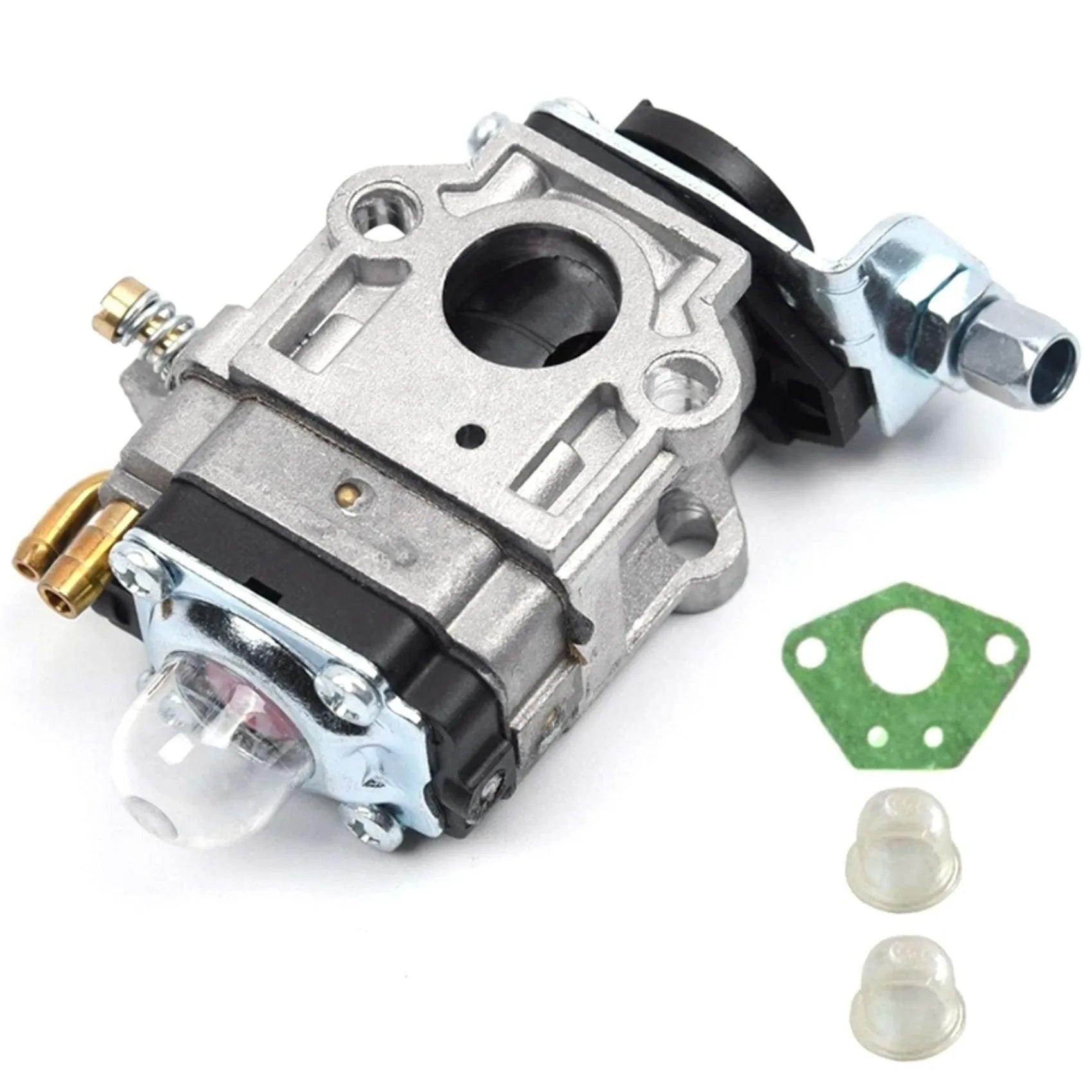 2026-WISH 4 Set 15Mm Carburetor Kit For Brush Cutter 43Cc 49Cc 52Cc Shredder Chain Saw Chainsaw Oasis Select