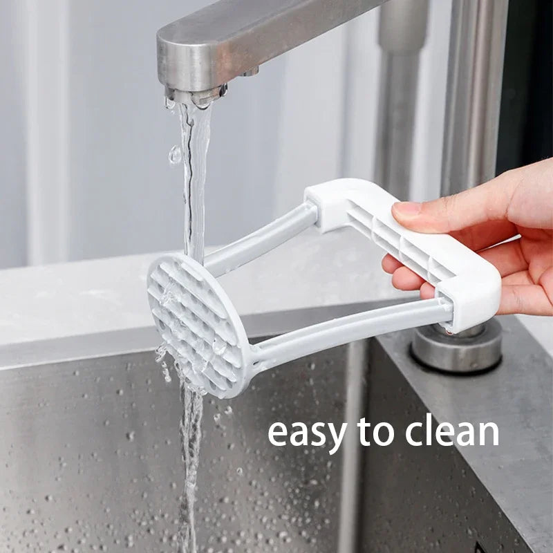 Manual Potato Masher Durable Potato Ricer Kitchen Vegetable Masher With Non-Slip Handle Fruit Juicer Kitchen Gadgets Oasis Select