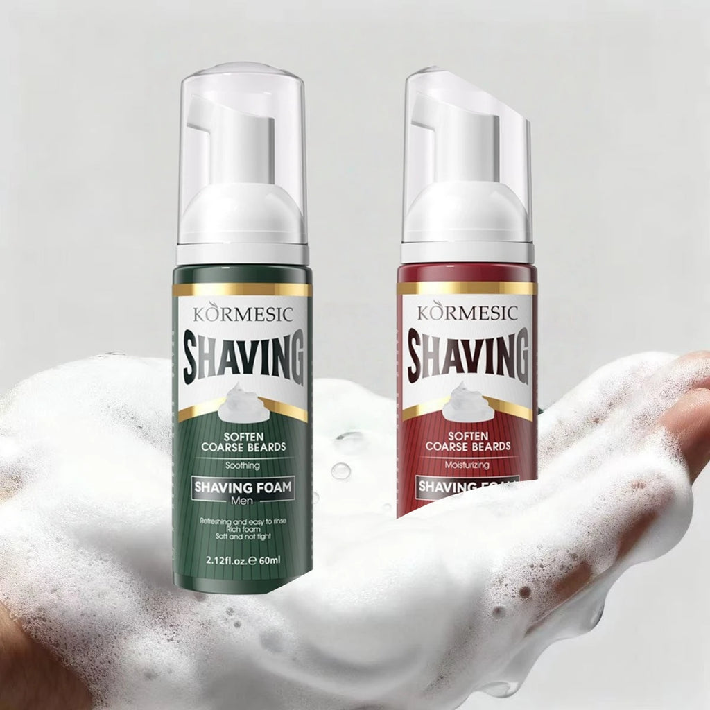 Men's Shaving Foam 60ml – Softening Dense Lather for Smooth Shave