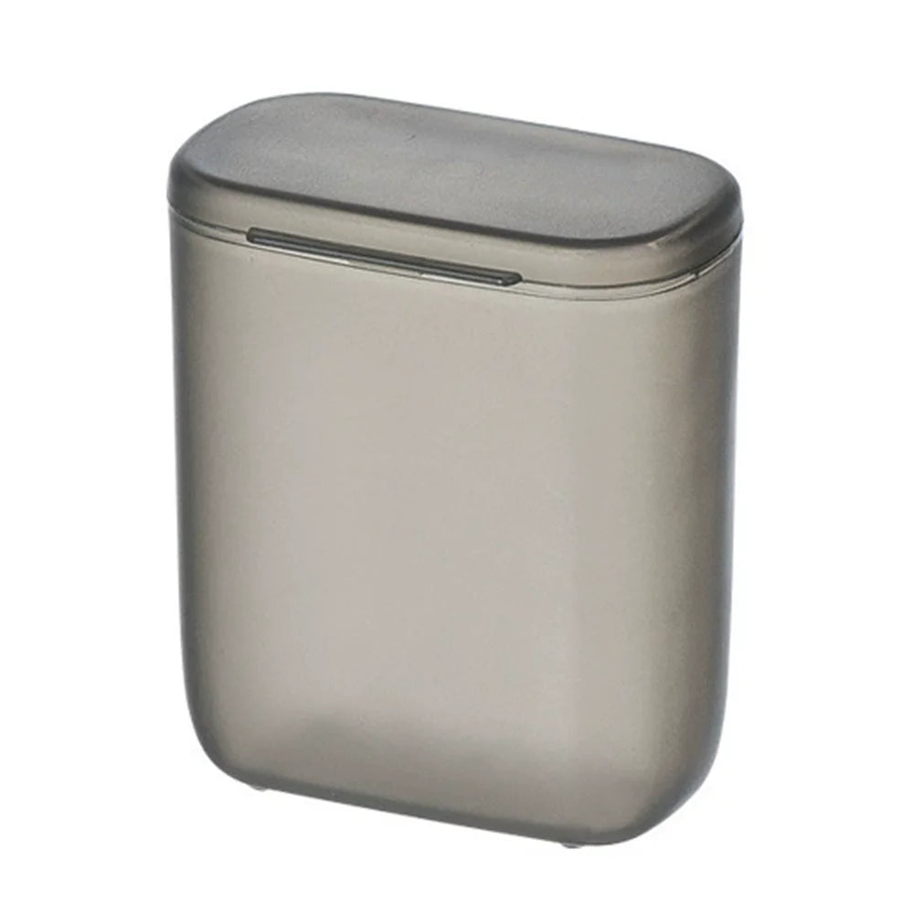 Mini Plastic Storage Box with Lid | Cable & Accessory Organizer
