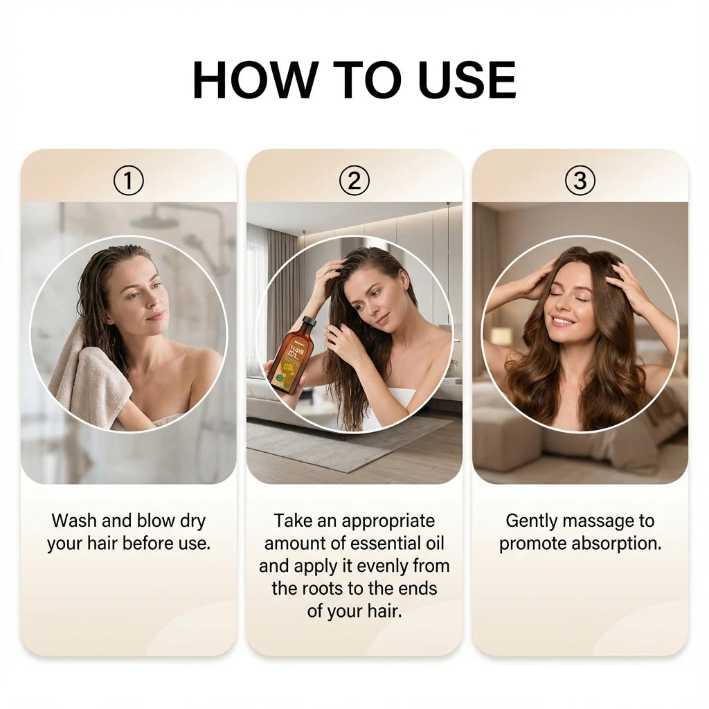 Scalp Moisturizing Hair Oil – Nourish, Hydrate & Add Volume Hair Moisturizing Oil Oasis Select