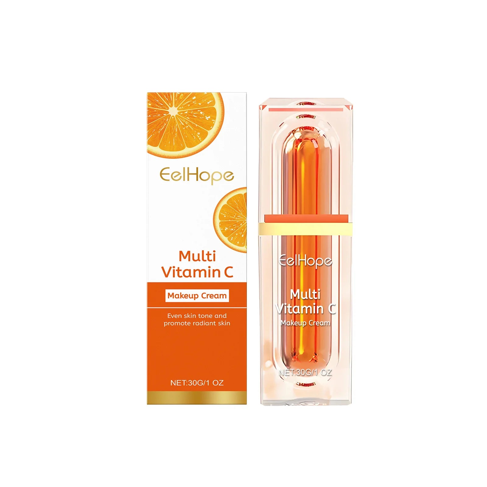 Eelhope Vitamin C Face Cream – Brighten, Tone & Conceal Pores Vitamin C Tone-Up Cream Oasis Select 30g boxed