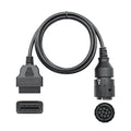 BMW Motorcycle 10-Pin to 16-Pin OBD2 ICOM-D Diagnostic Cable OBD2 Diagnostic Adapter Oasis Select Default Title