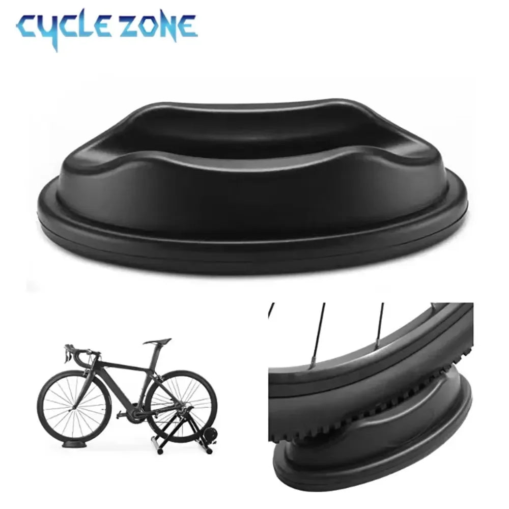 Indoor Bike Front Wheel Fixing Frame Front Wheel Riser Block Holder Bike Trainer Stand Pad Support Road Parts Oasis Select