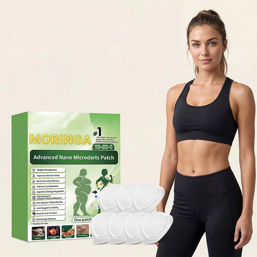 10-in-1 Moringa Microneedle Patch Show graceful lines and protect the skin all over the body for daily personal care Oasis Select
