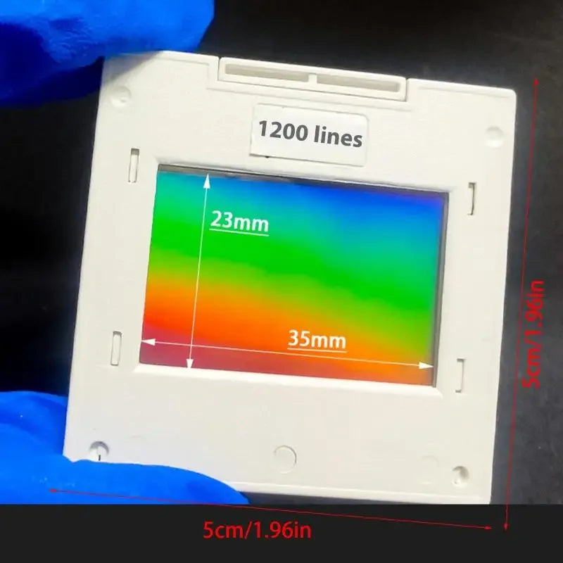 Advanced Optical Teaching Instrument - 100/600/1200/1600 Line Spectrophotometer with Diffraction Grating. Oasis Select