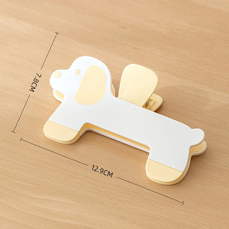 Puppy Shape Plastic Book Clip Simple Reading Auxiliary Fixed Book Clip Bookmark Creative Design Practical Bookstore Note Clip Oasis Select A3