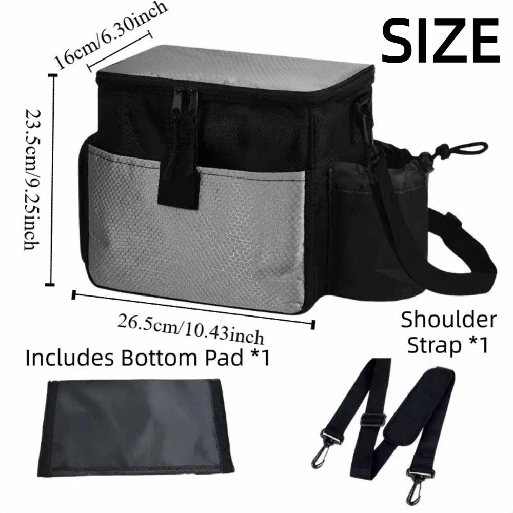 Disc Golf Starter Bag – Waterproof, Large Capacity, 13+ Discs Disc Golf Bag Oasis Select