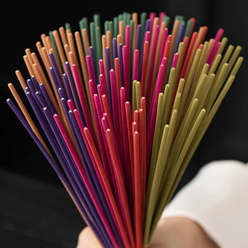 400 Aromatherapy Incense Sticks Set 4 Natural Fragrances Lavender White Sage Dragon's Blood Cherry Blossom for Yoga Meditation Oasis Select