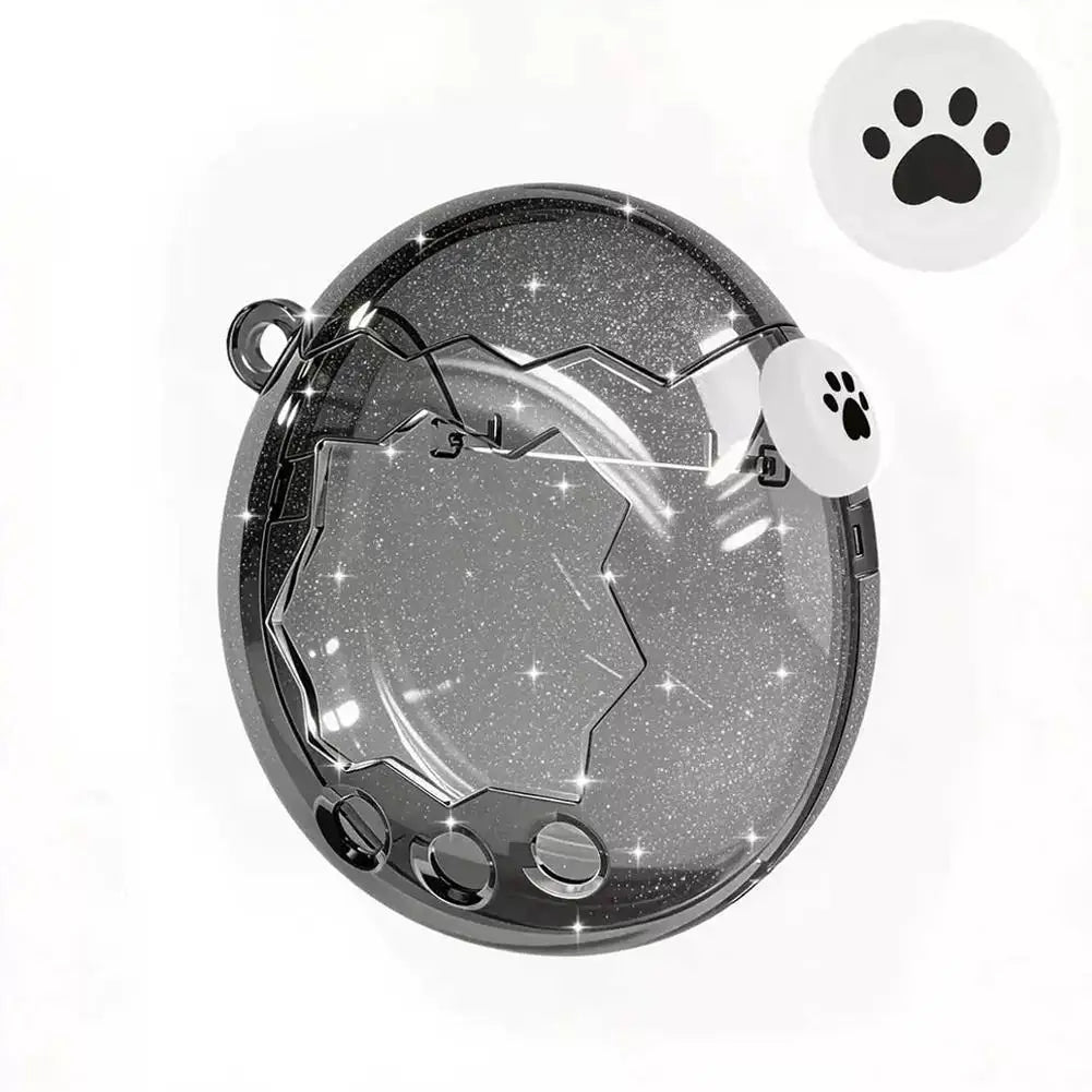 for Tamagotchi Paradise Electronic Pets Game Silicone Protective Cover Transparent Shockproof Anti-Scratch Game Console Cover Oasis Select D