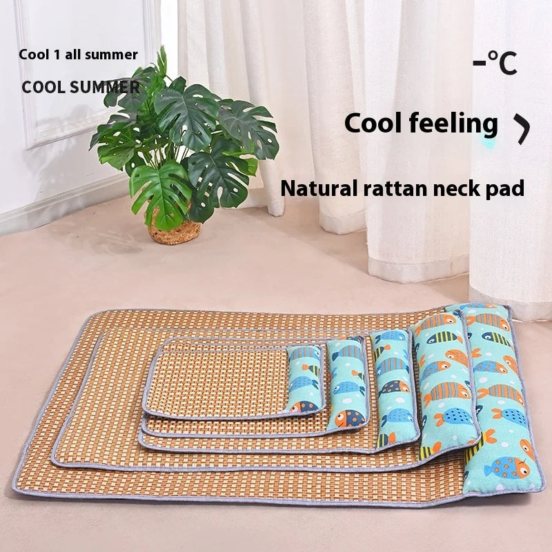 Dog MATS, Summer Heat Relief Pads, All-season Pet, Small Dog Bichon Frise Pillows, Sleeping Pads Wholesale Dog Beds Oasis Select
