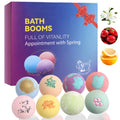 Bath Bomb Gift Set – 8 x 80g Moisturizing Fragrant Bath Balls