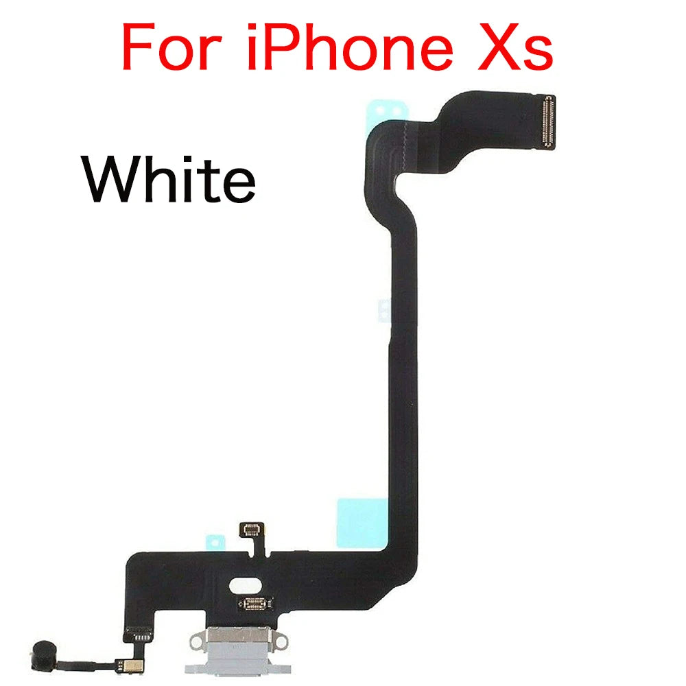iPhone 7 8 X XR XS Max Charging Port Dock Flex Cable + Mic