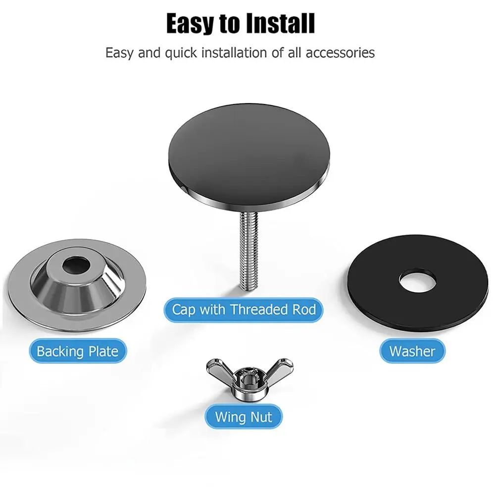 Kitchen Accessories Stainless Steel Metal Water Stopper Drainage Seal Faucet Hole Cover Sink Hole Cover Tap Hole Plug Sink Plug Oasis Select