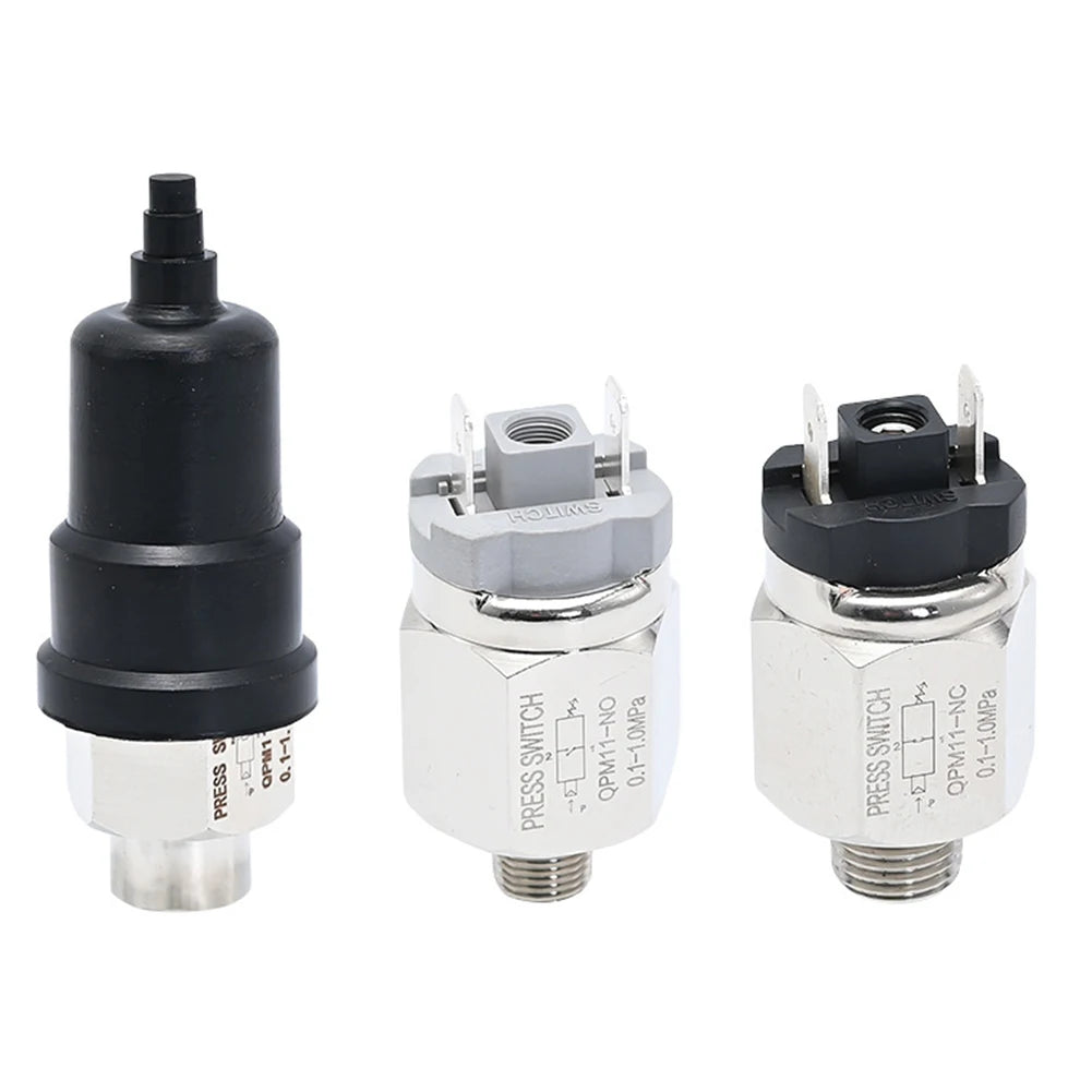 QPM11 Air Pressure Switch 1/4" NC/NO Pneumatic Compressor Control Pneumatic Pressure Switch Oasis Select